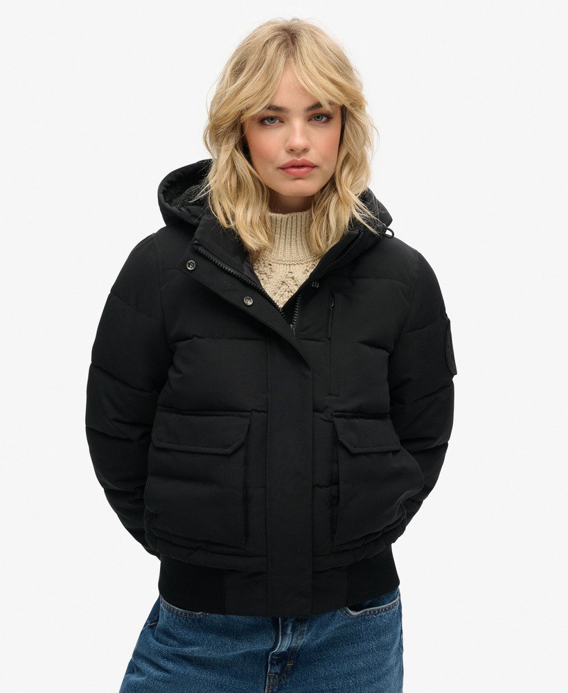 jaqueta bomber everest na cor preto jato