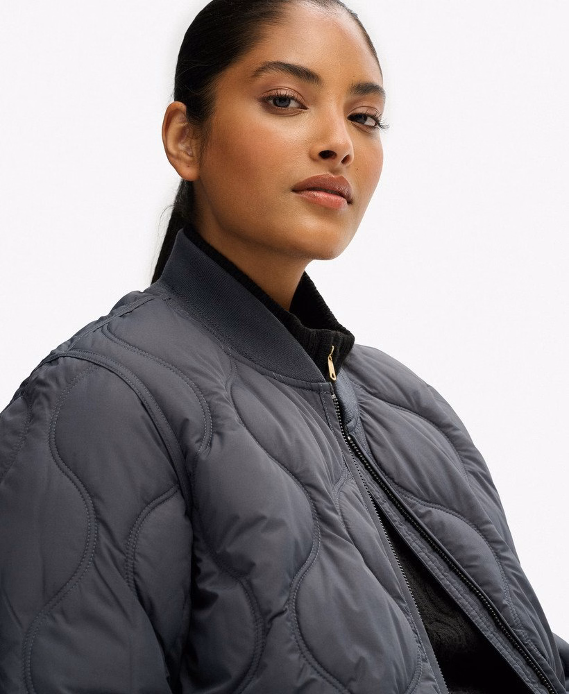 Jaqueta curta acolchoada