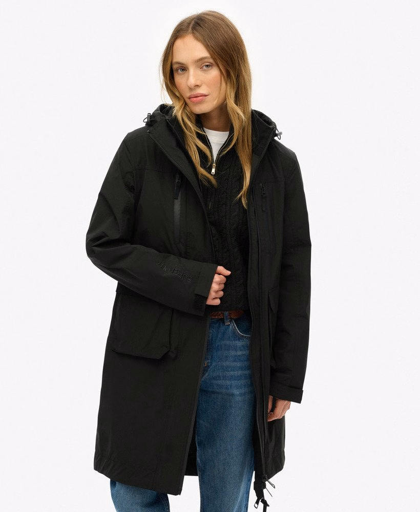 Parka Longa com Capuz