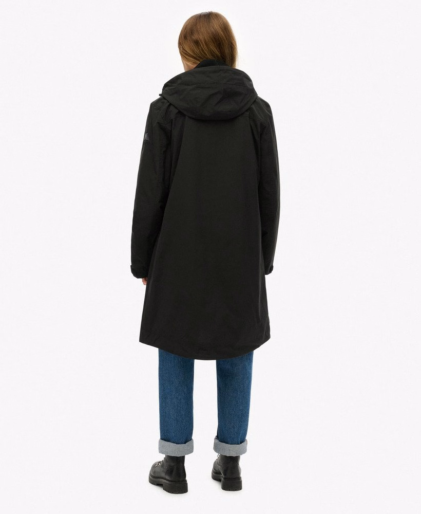 Parka Longa com Capuz