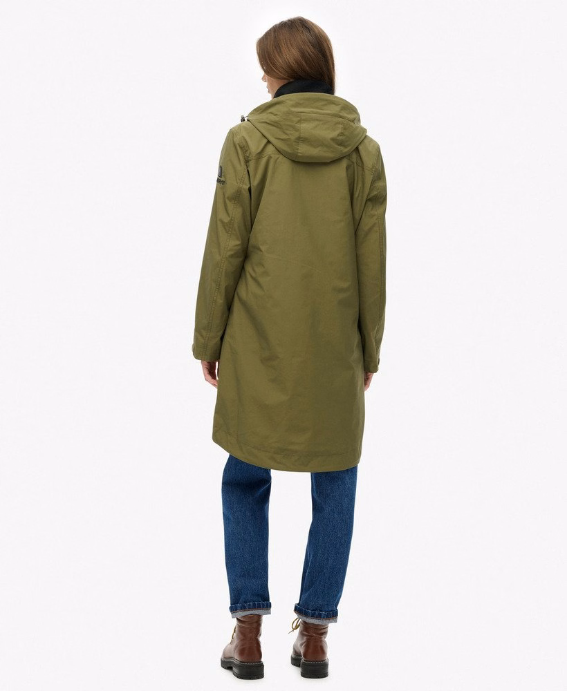 Parka Longa com Capuz