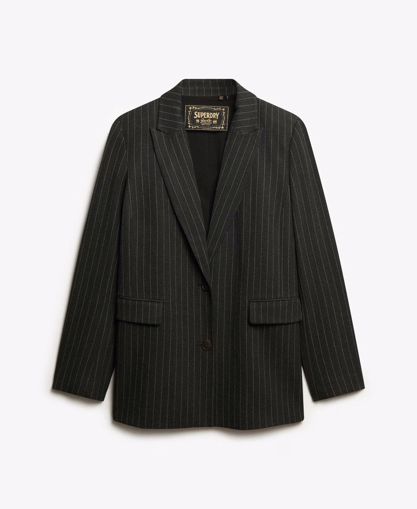Blazer Boyfriend com Risca de Giz