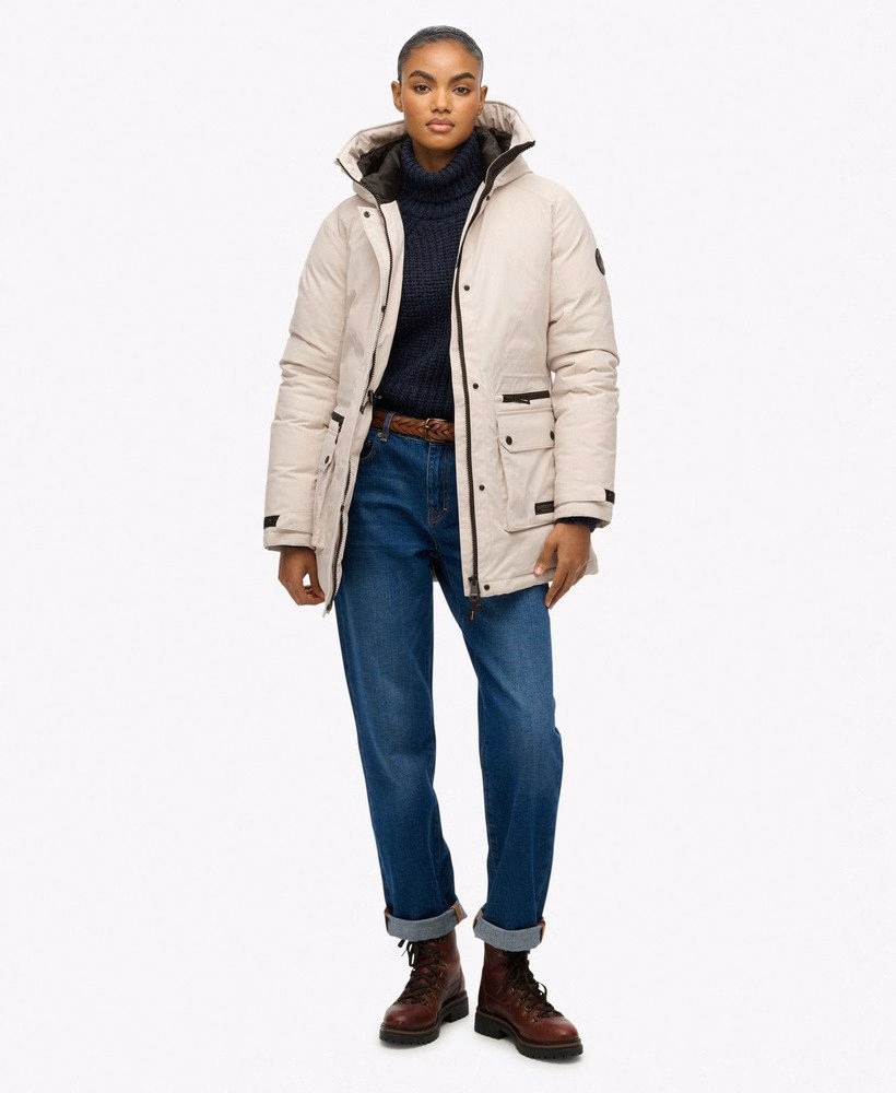 Jaqueta Parka Acolchoada Urbana