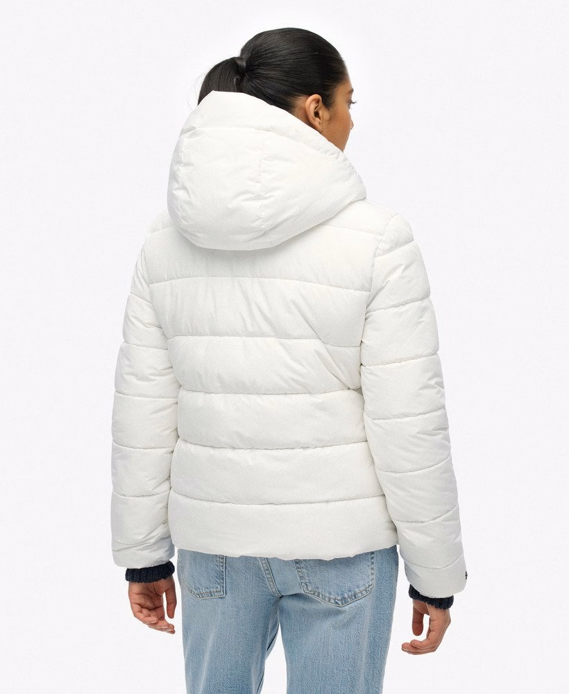 Jaqueta puffer esportiva com capuz Spirit