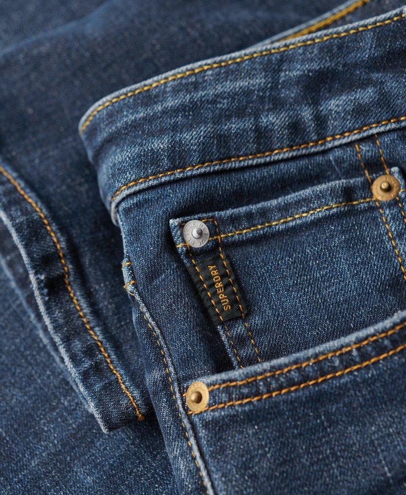 calça jeans vintage slim na cor jefferson ink vintage