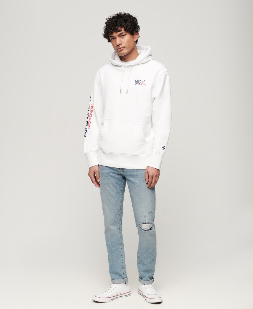calça jeans vintage slim na cor azul shotwell