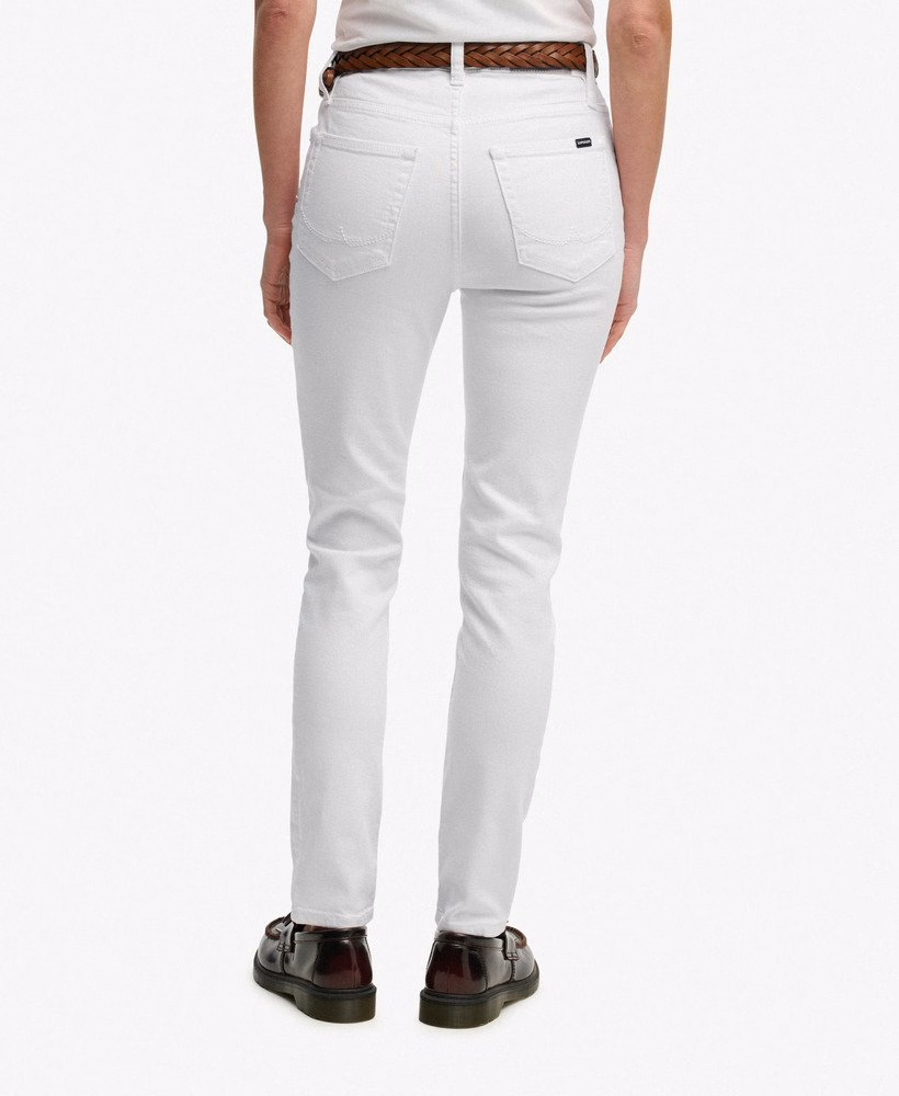 Calça jeans skinny de cintura alta