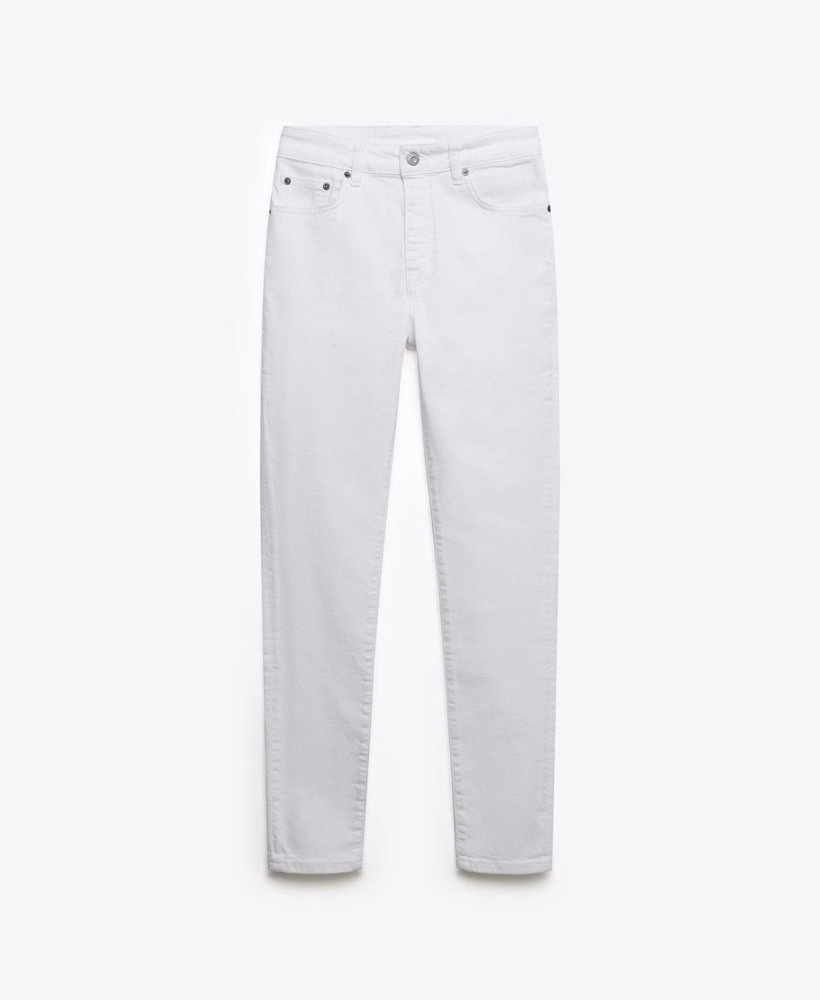 Calça jeans skinny de cintura alta