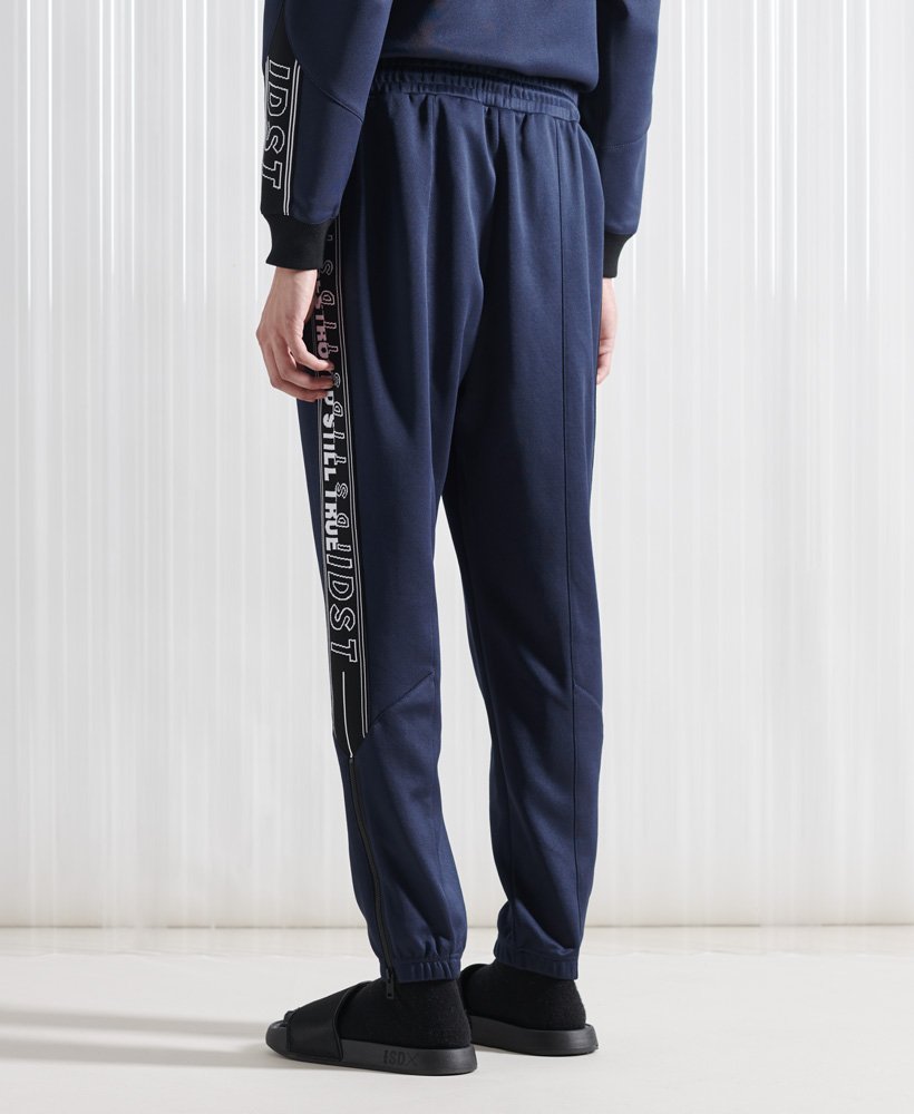 calça jogger unissex sdx peep track edição limitada na cor azul marinho