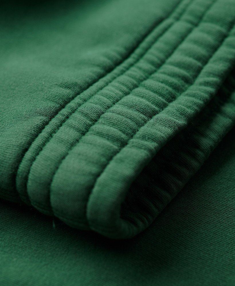 calça jogger reta vintage wash na cor verde pinheiro