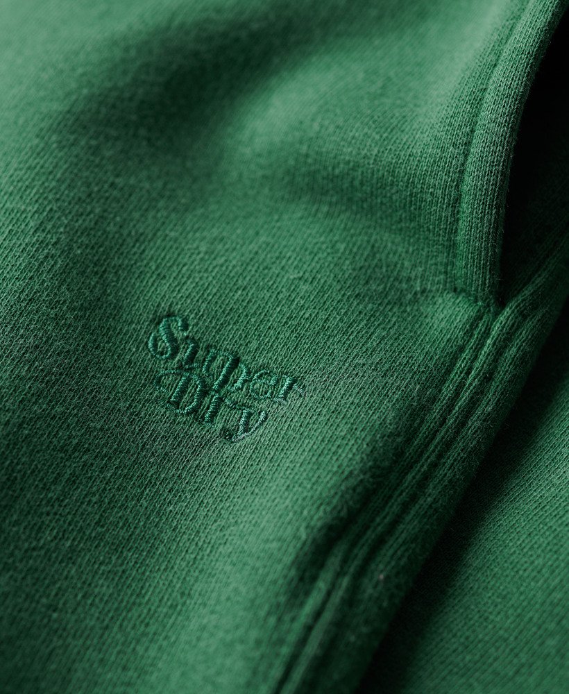 calça jogger reta vintage wash na cor verde pinheiro