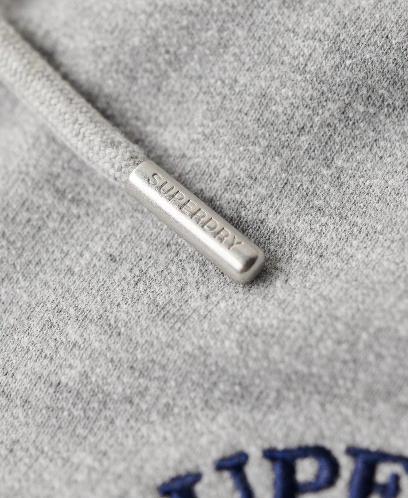 calça jogger flare de cintura baixa athletic essentials na cor cinza mesclado