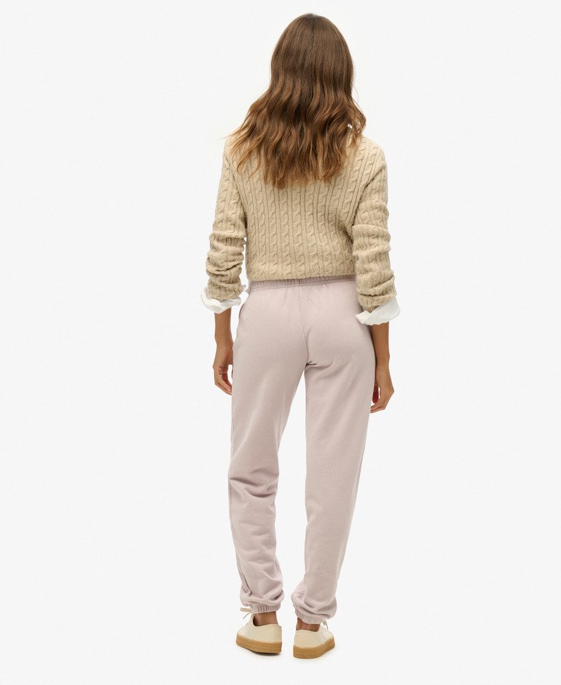 calça jogger vintage washed graphic da athletic essentials na cor cinza-nuvem