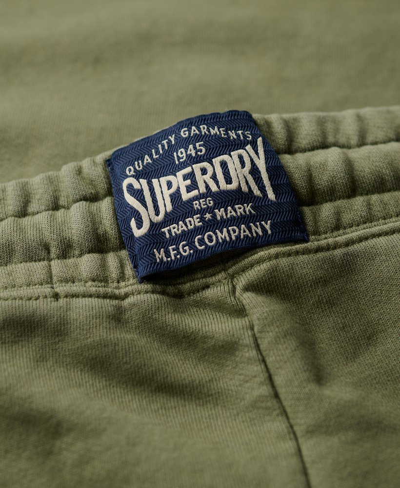 calça jogger cargo larga vintage da athletic essentials na cor cáqui oliva