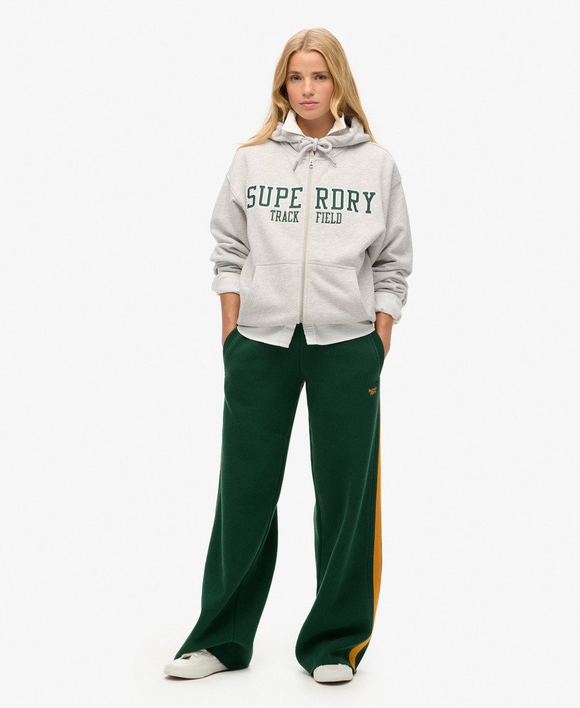 calça jogger reta essential logo na cor verde esmaltado