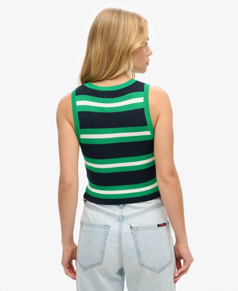 regata de malha fina na cor eclipse navydrop kick green