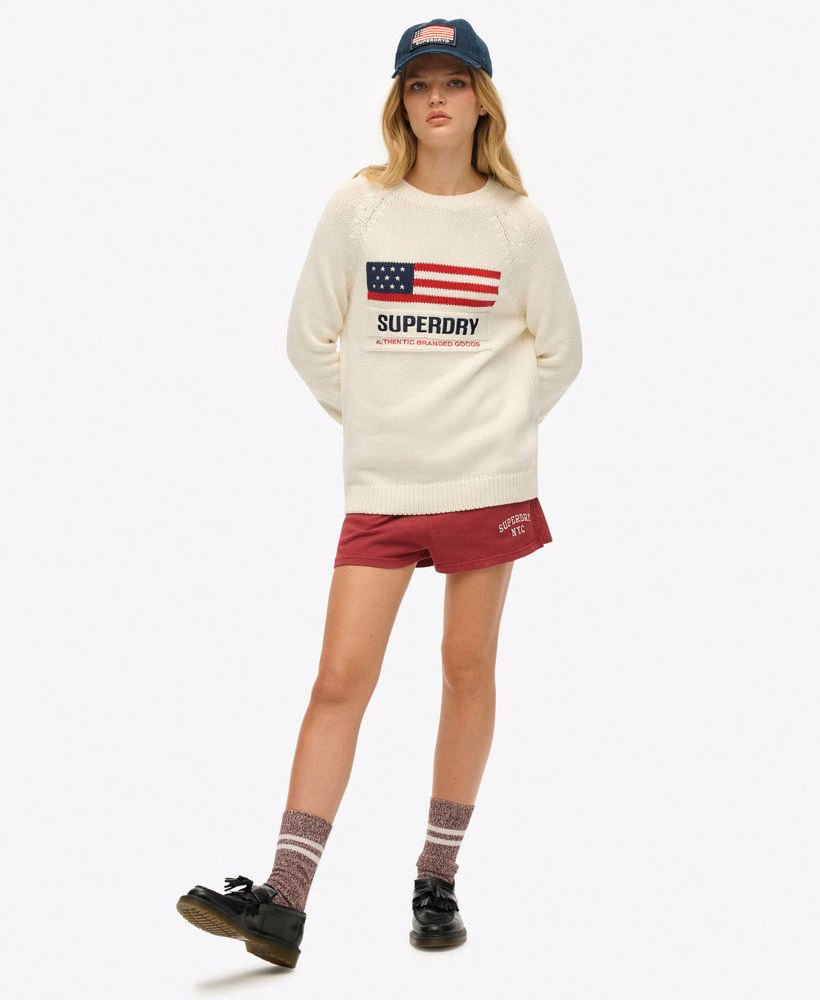 Suéter de malha americana
