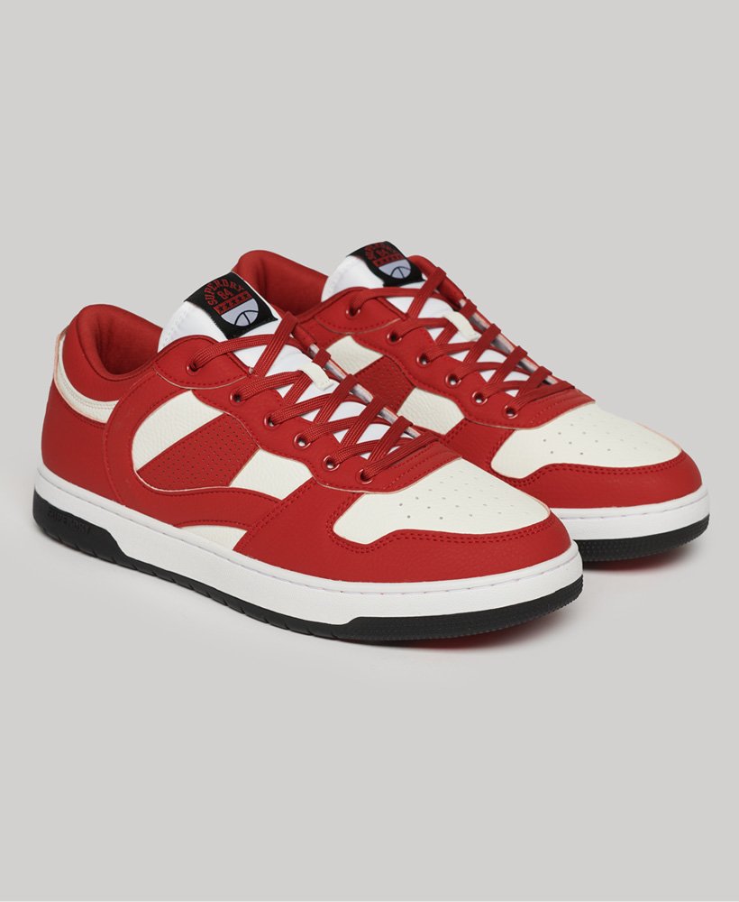tênis vegan jump low top na cor vermelha