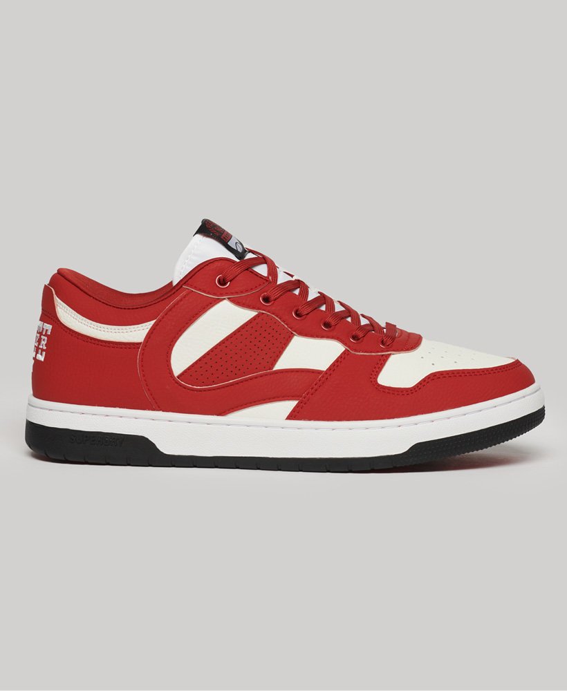 tênis vegan jump low top na cor vermelha