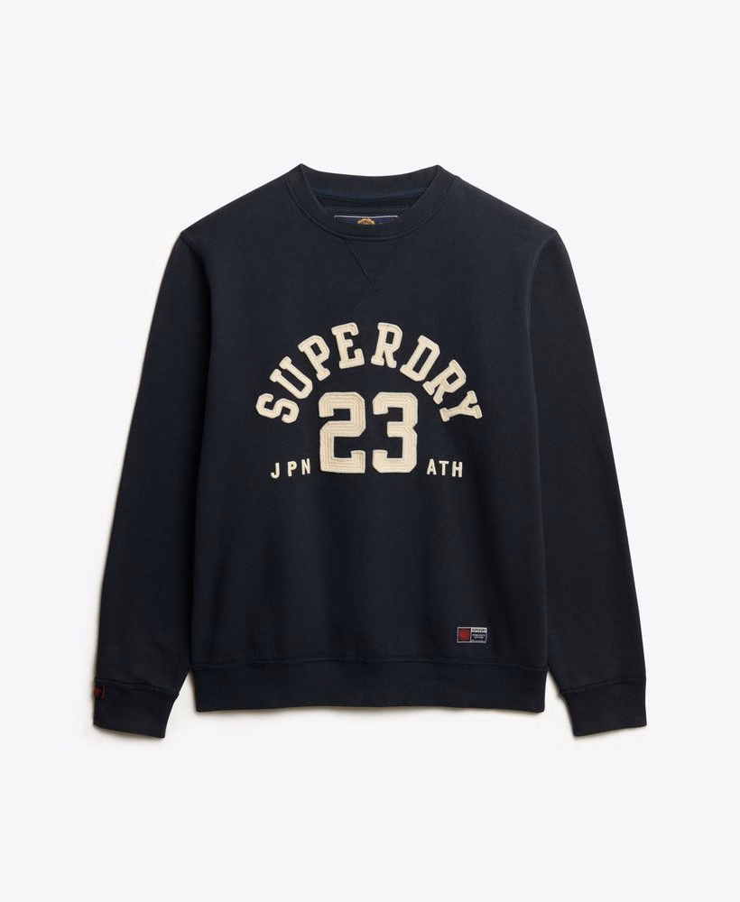 Moletom Vintage Athletic Crew