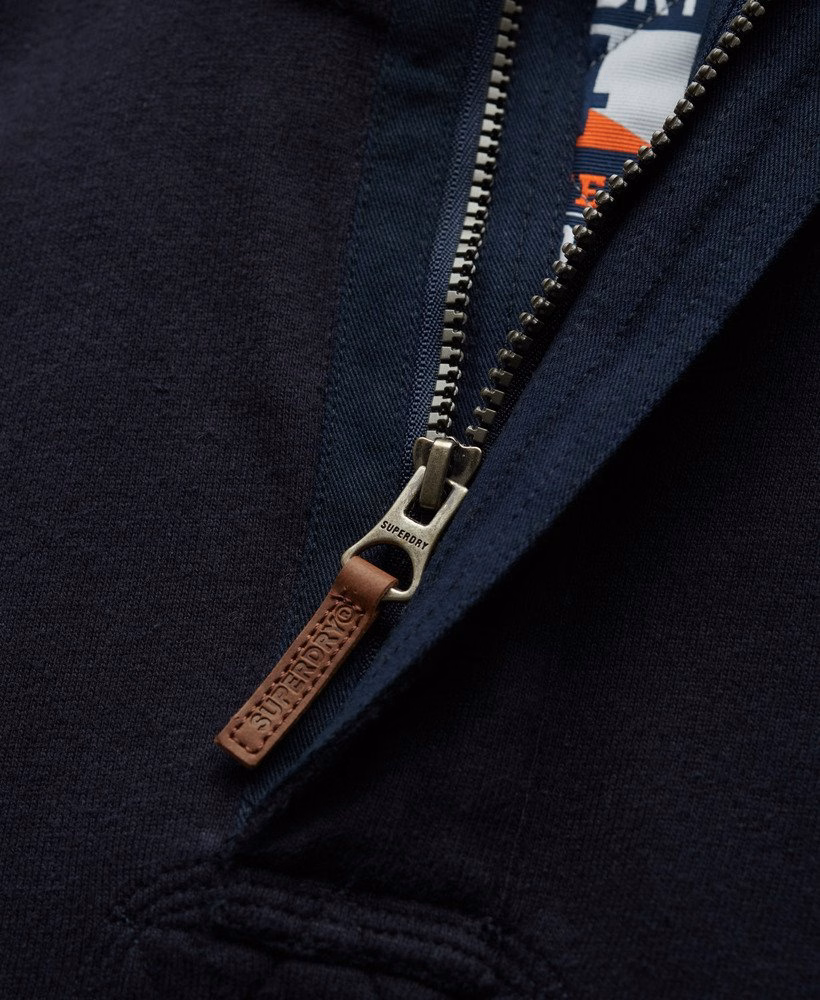 Moletom Cotton Classics Jersey com meio zíper