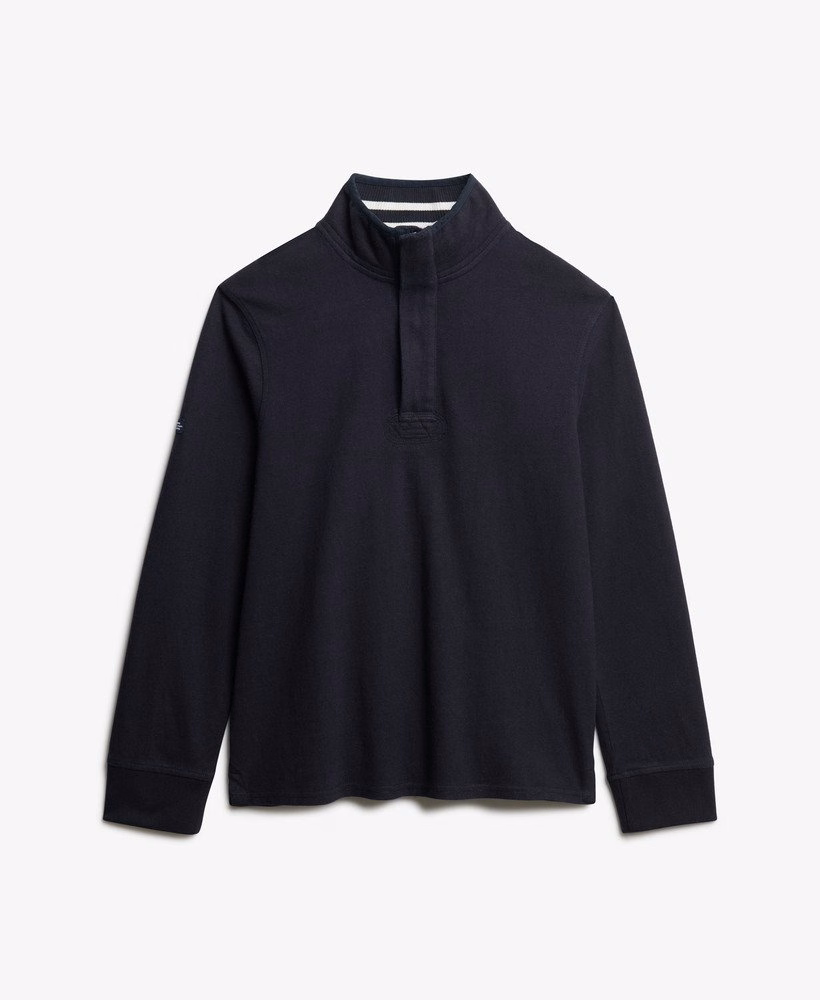 Moletom Cotton Classics Jersey com meio zíper