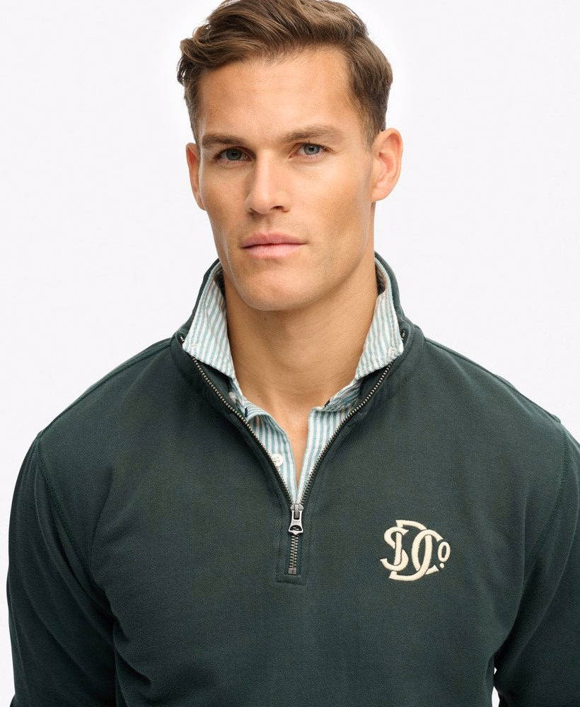 Moletom Athletic SD Co com meio zíper