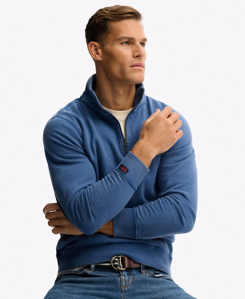 Moletom Athletic SD Co com meio zíper