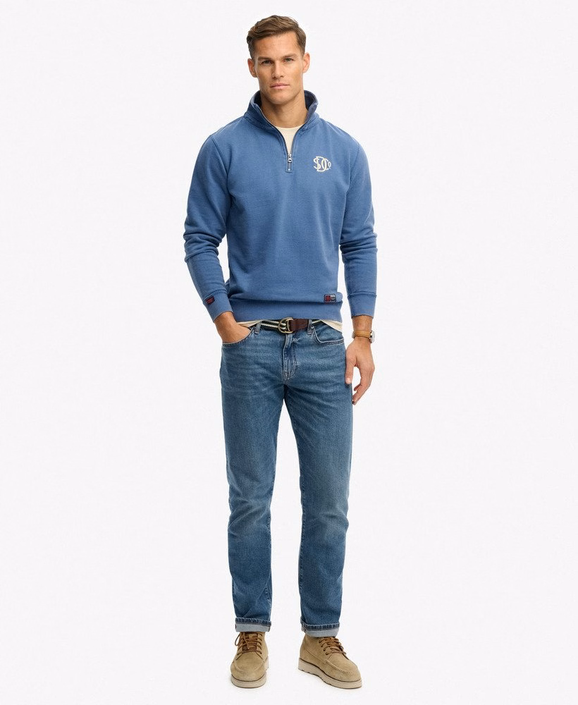 Moletom Athletic SD Co com meio zíper