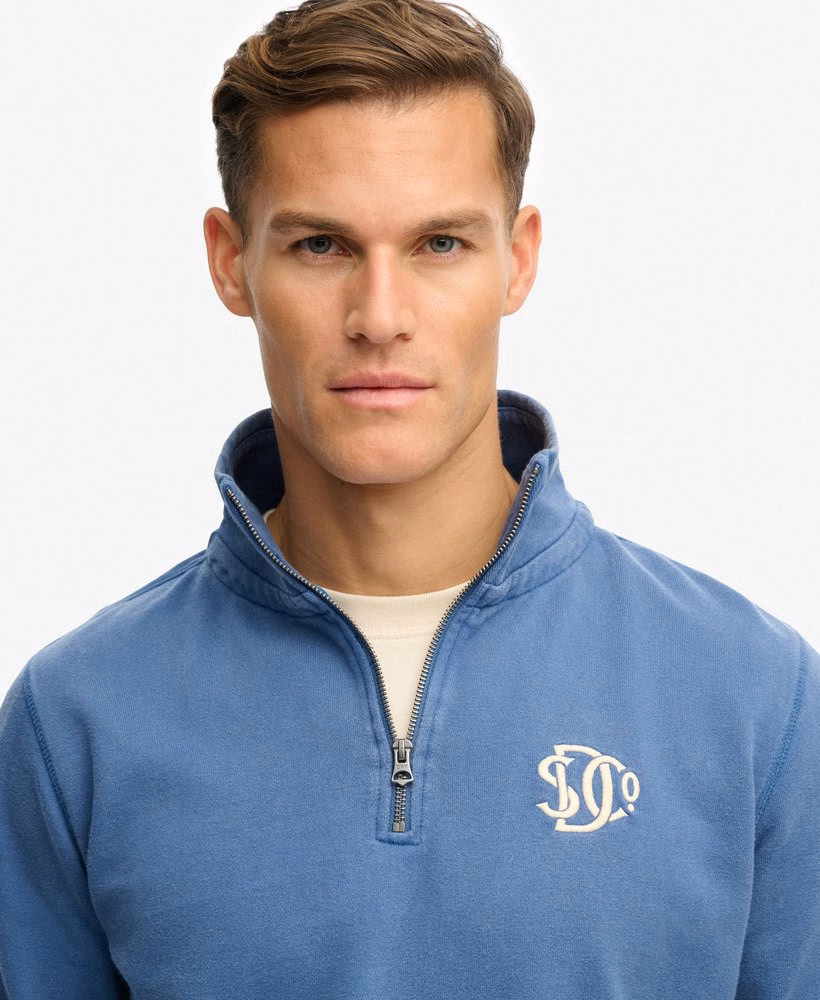 Moletom Athletic SD Co com meio zíper
