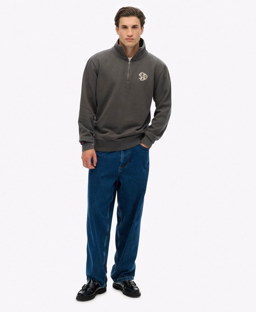 Moletom Athletic SD Co com meio zíper