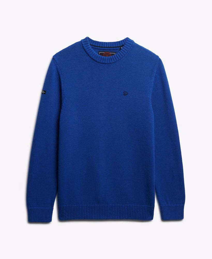 Suéter de algodão estilo preppy