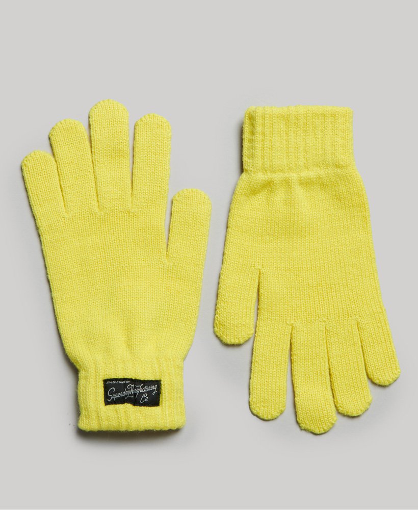 luvas unissex essential logo em mescla de cores vibrantes