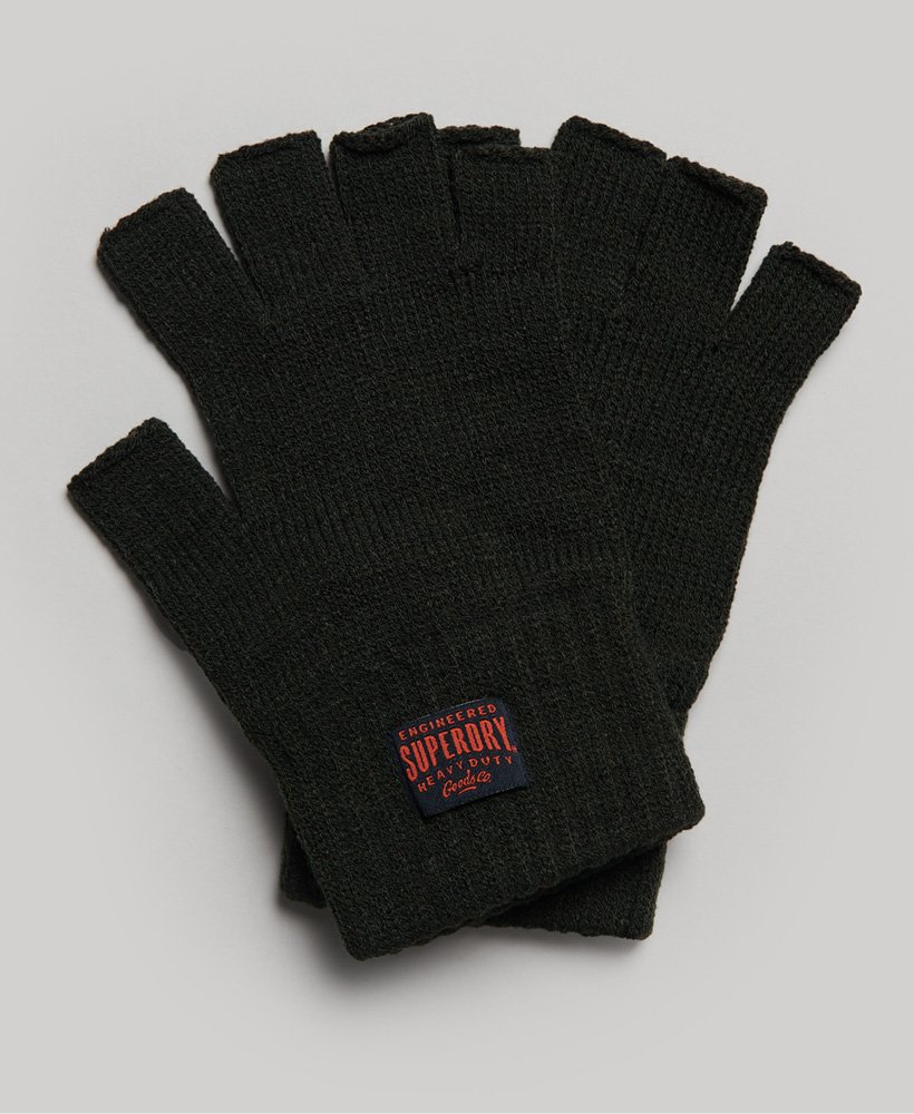 luvas de malha rkwear na cor verde-oliva da surplus goods.