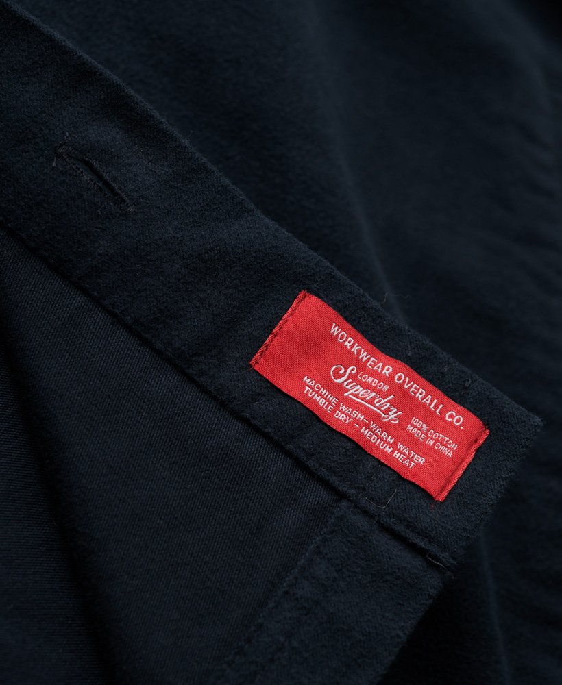 the merchant store - sobretudo moleskin na cor azul marinho eclipse