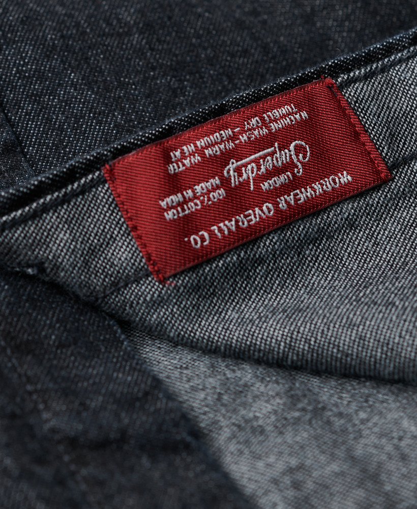 the merchant store - sobretudo jeans na lavagem rinse