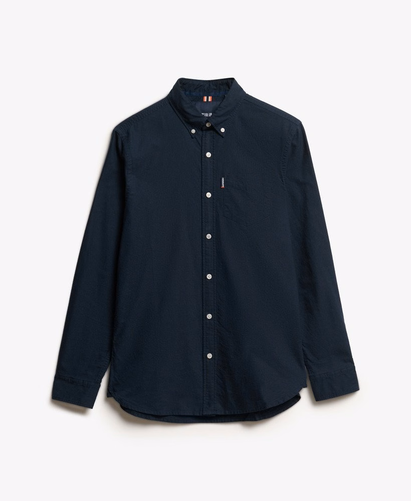 Camisa Oxford de manga comprida Essentials