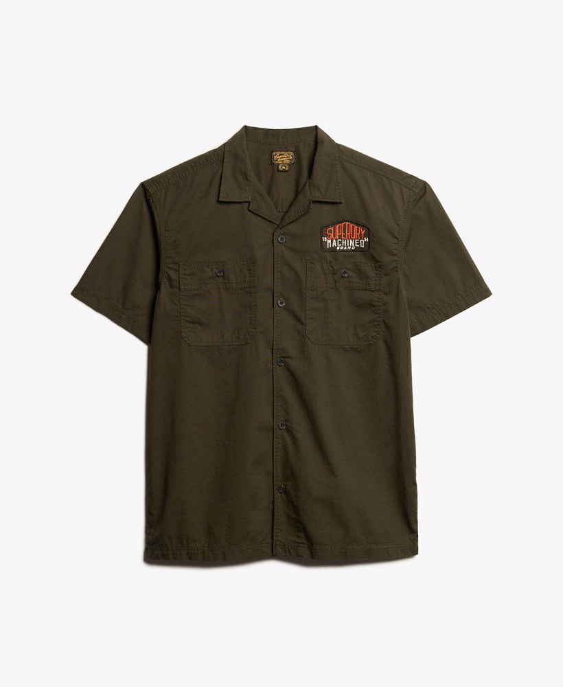 Camisa de mecânico de manga curta