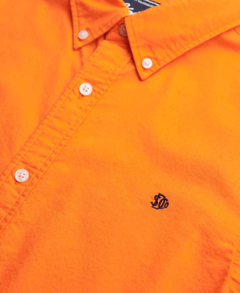Camisa Oxford Clássica de Manga Comprida