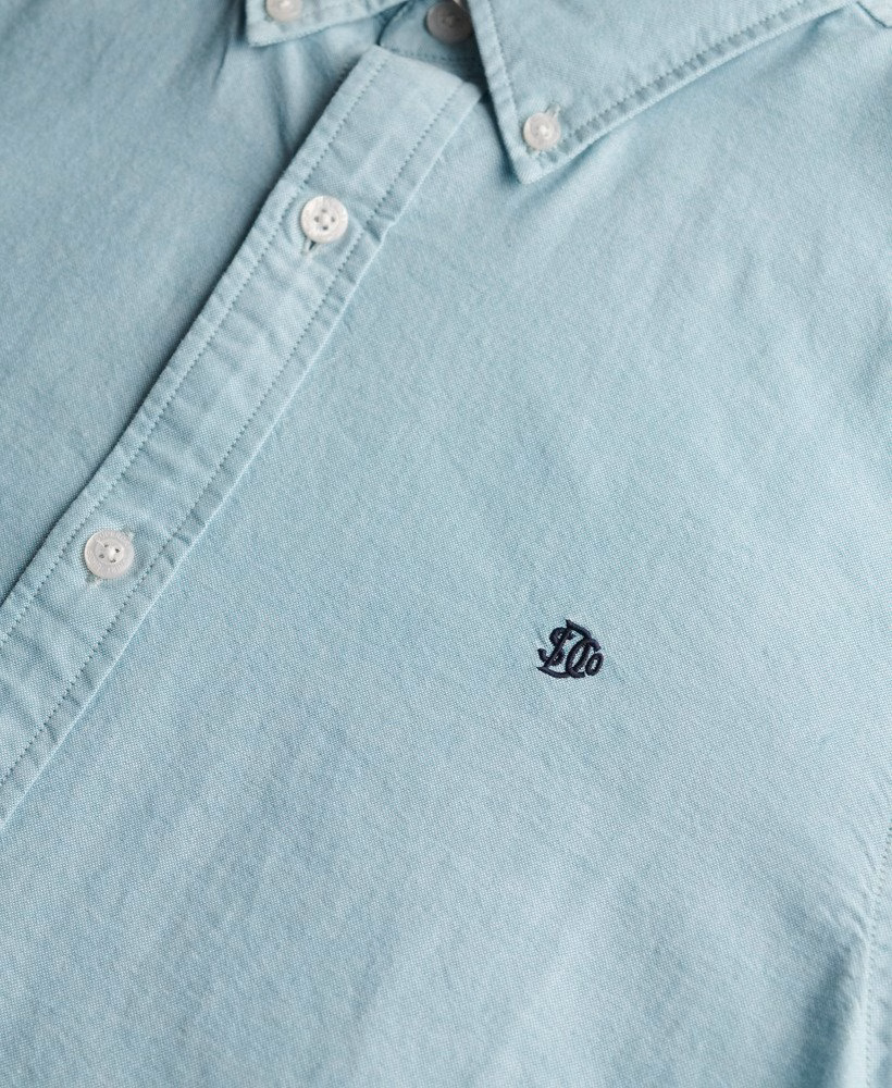 Camisa Oxford Clássica de Manga Comprida