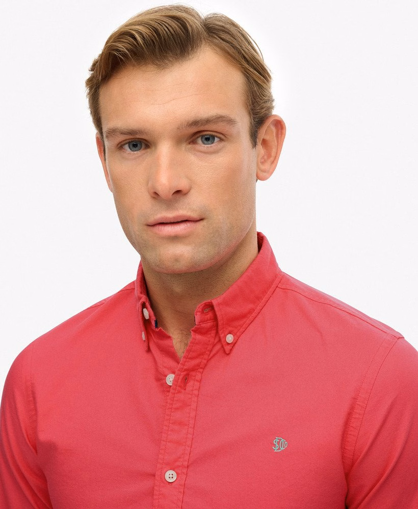 Camisa Oxford Clássica de Manga Comprida