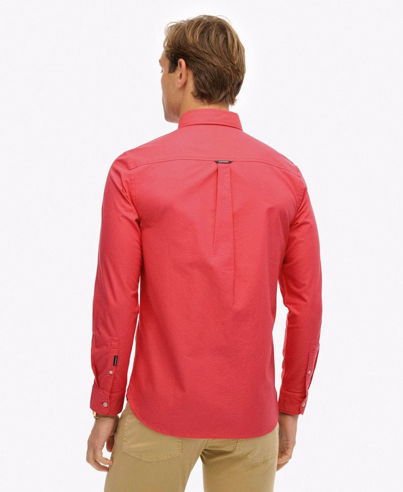 Camisa Oxford Clássica de Manga Comprida