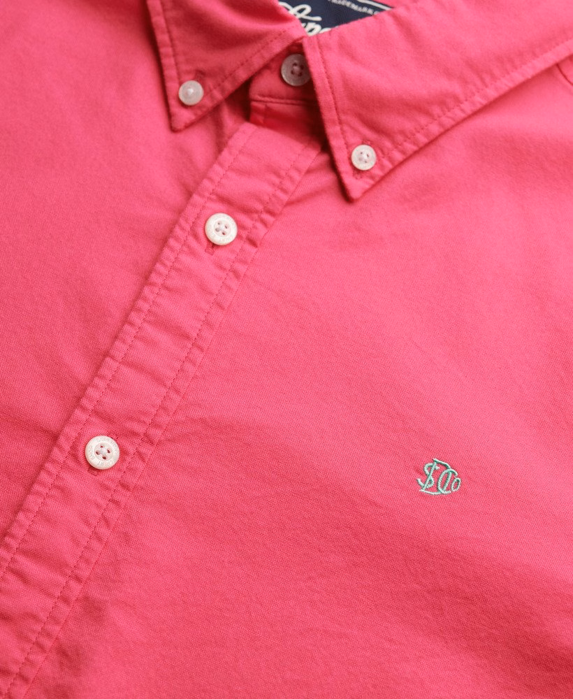 Camisa Oxford Clássica de Manga Comprida