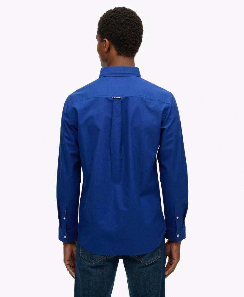 Camisa Oxford Clássica de Manga Comprida