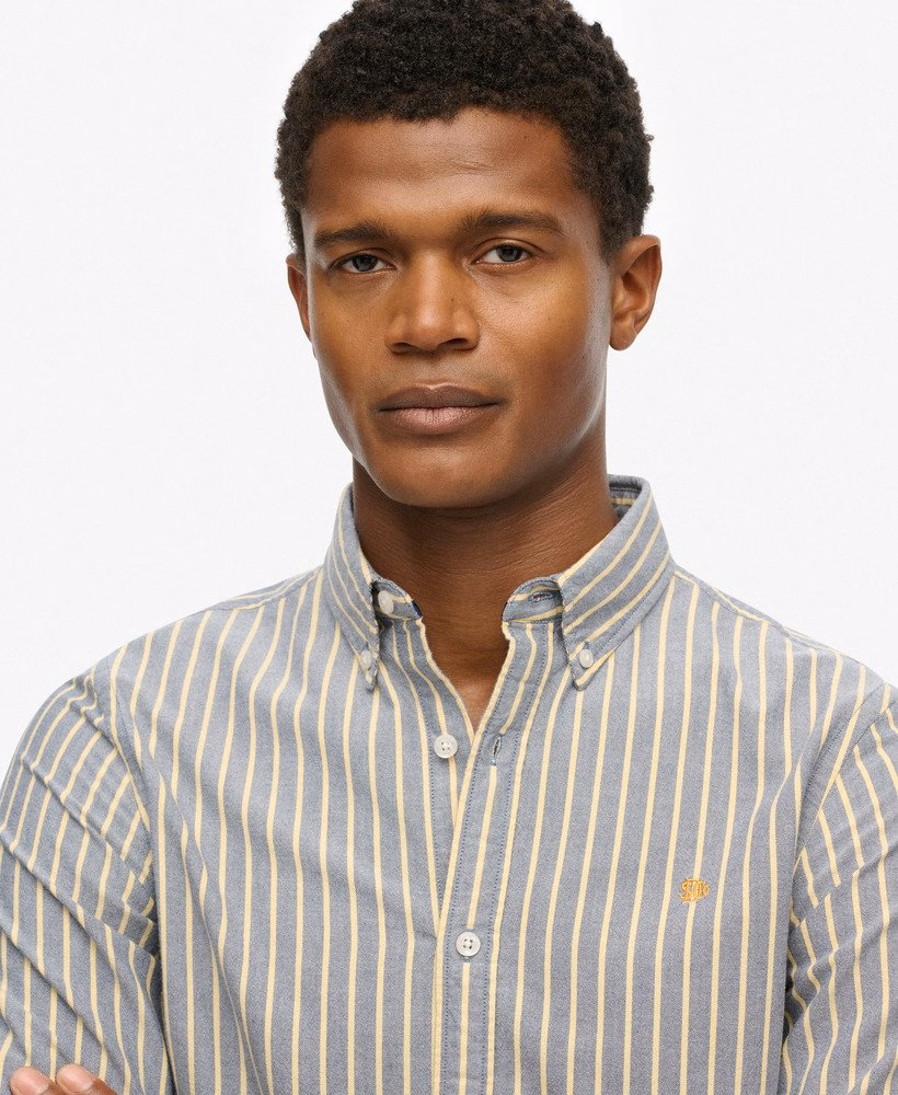 Camisa Oxford Clássica de Manga Comprida