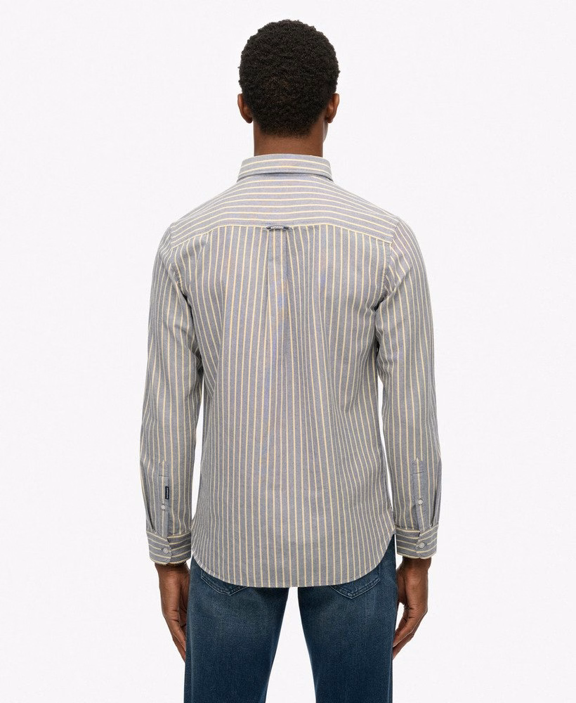 Camisa Oxford Clássica de Manga Comprida