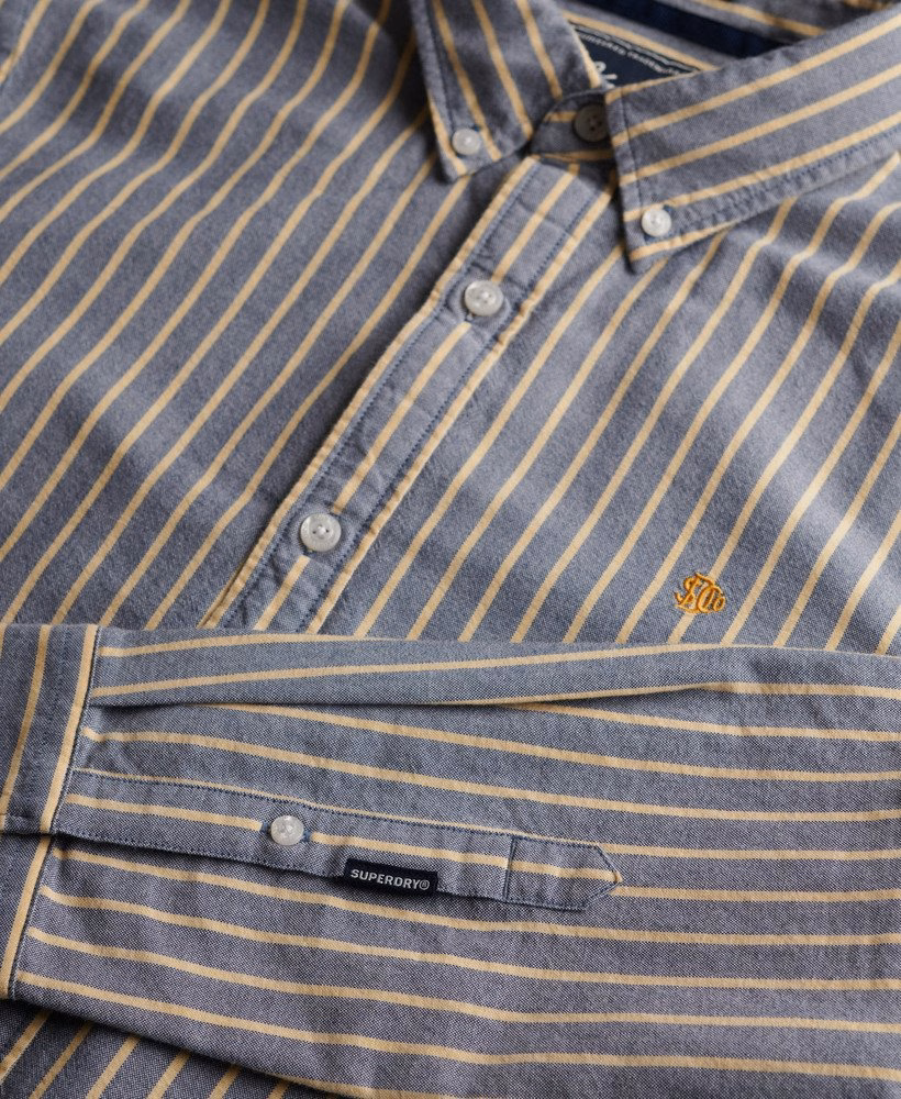 Camisa Oxford Clássica de Manga Comprida