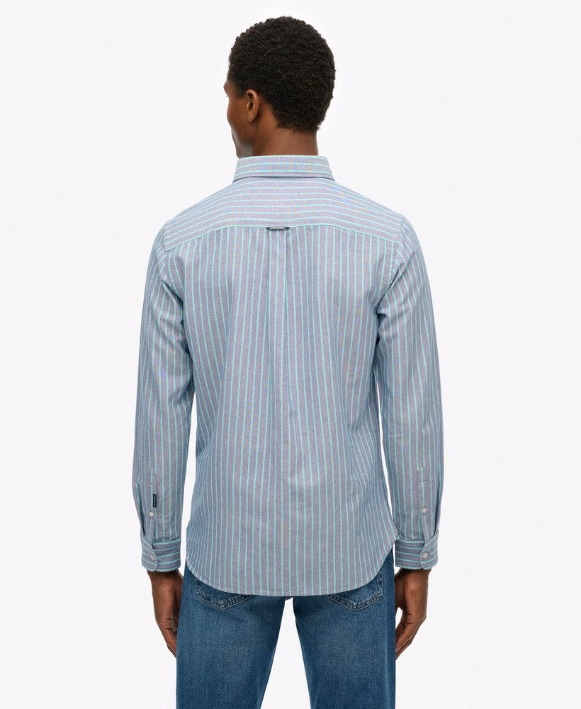 Camisa Oxford Clássica de Manga Comprida