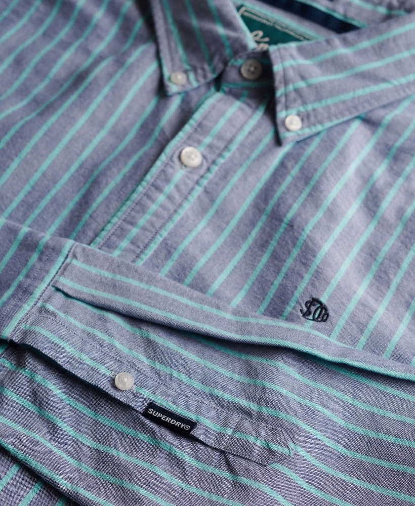 Camisa Oxford Clássica de Manga Comprida