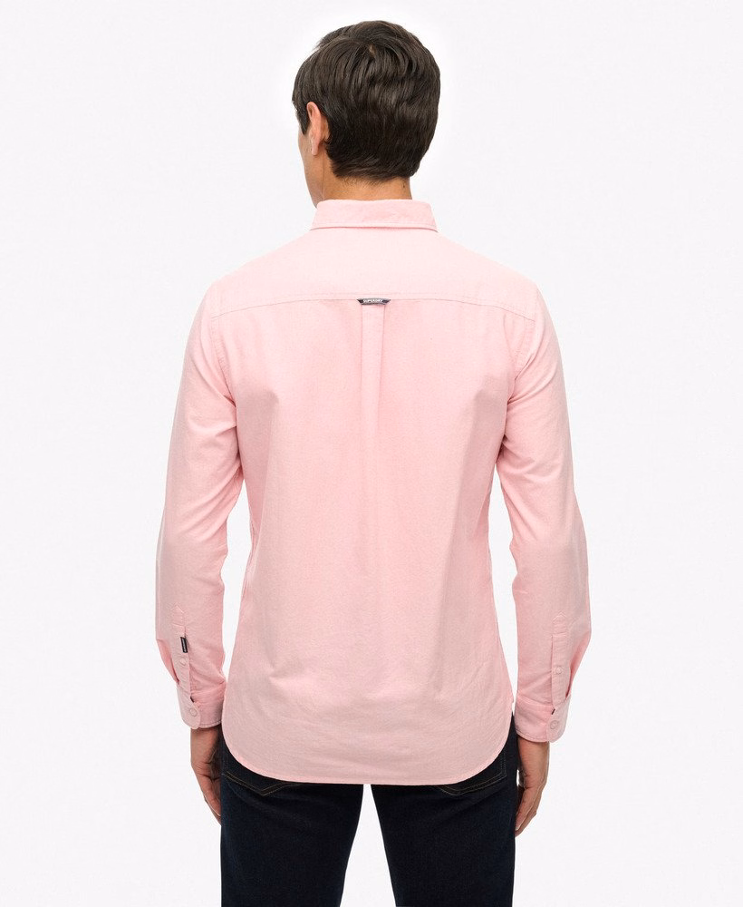 Camisa Oxford Clássica de Manga Comprida
